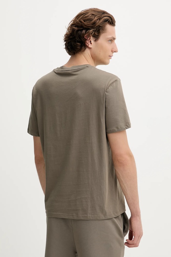 Îmbrăcăminte HUGO tricou bărbătesc din bumbac Dero222 50466158 verde