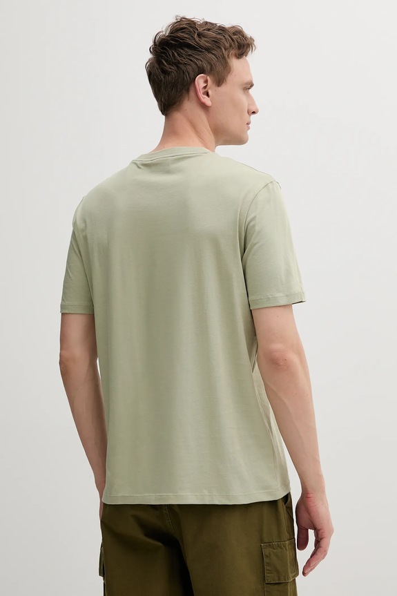 HUGO tricou bărbătesc din bumbac Dero222 50466158 verde SS26