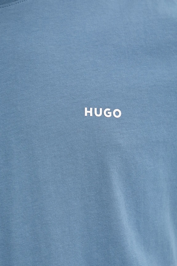 HUGO tricou bărbătesc bumbac Dero222 50466158 albastru
