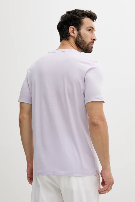 HUGO tricou bărbătesc din bumbac Dulivio 50467556 violet AA00