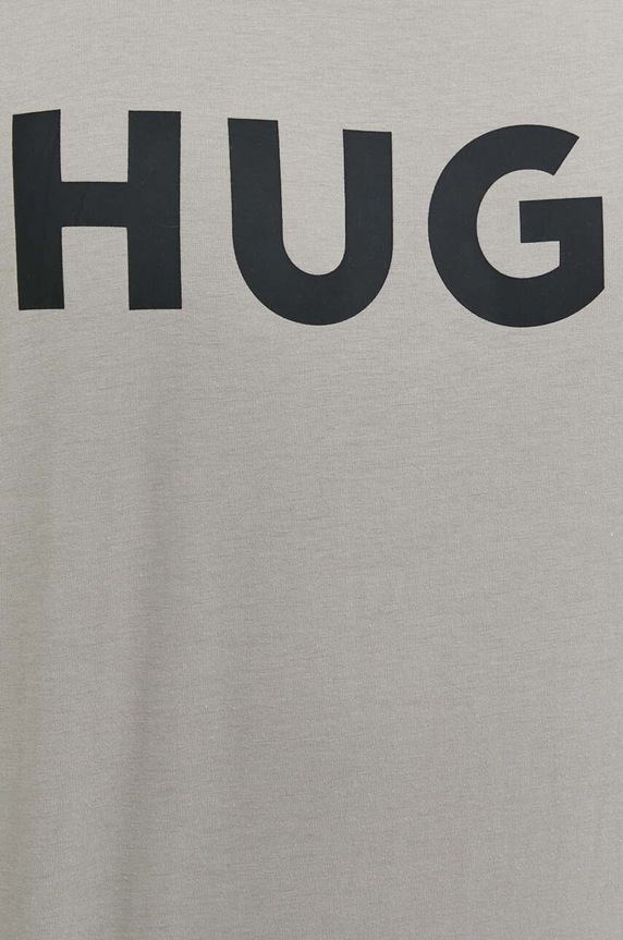 HUGO T-shirt męski bawełniany Dulivio 50467556 szary