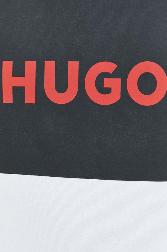 HUGO bluza bawełniana 50467944 biały