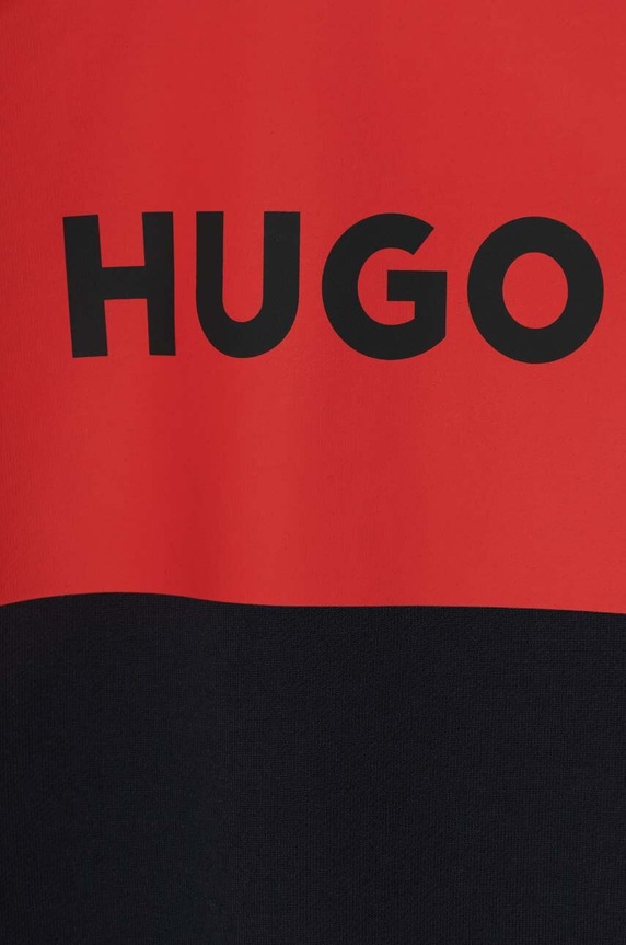 Oblečení Bavlněná mikina HUGO 50467944 fialová