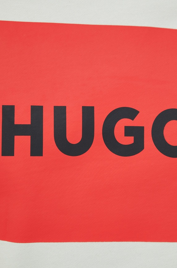 HUGO bluza bawełniana 50467944 50467944 zielony