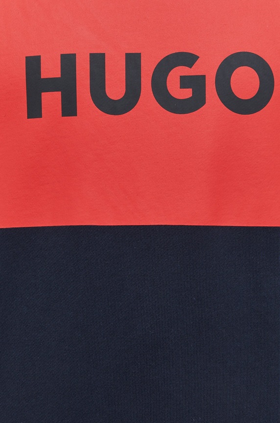 HUGO bluza bawełniana 50467944 50467944 granatowy