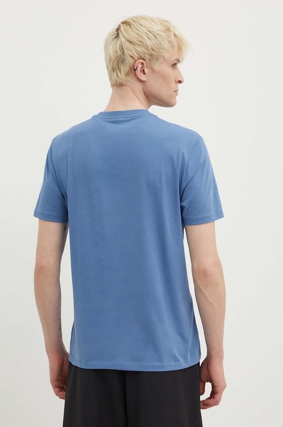 Odzież HUGO t-shirt bawełniany Dulive222 50467952 niebieski