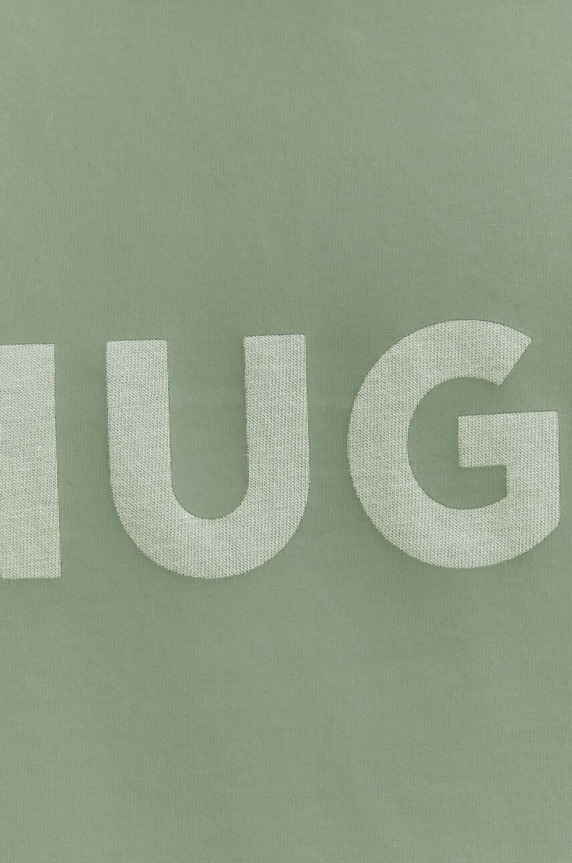 HUGO t-shirt bawełniany Dulive222 50467952 zielony