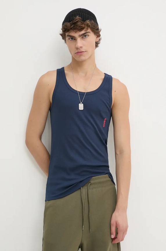 HUGO tricou 2-pack 50469790 bleumarin NC24