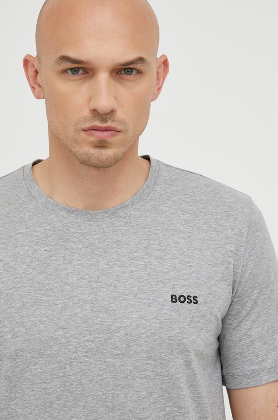 BOSS t-shirt piżamowy 50469550 szary 50469550
