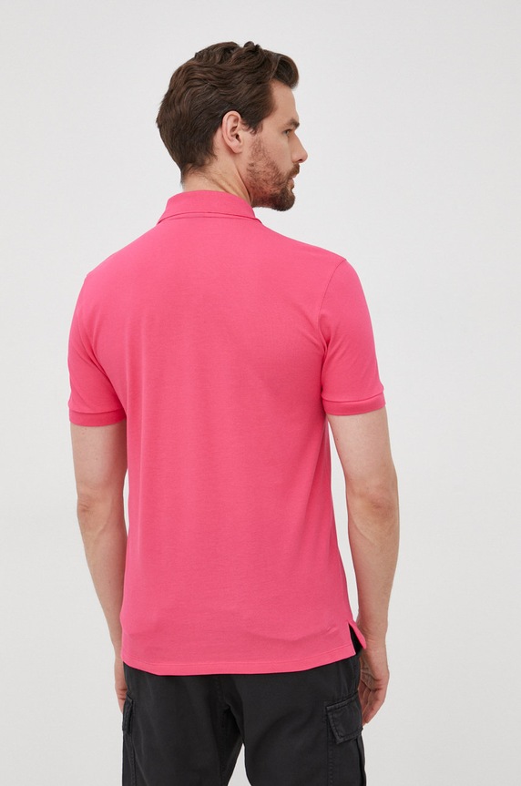 Odzież BOSS polo bawełniane 50468301 50468301 różowy