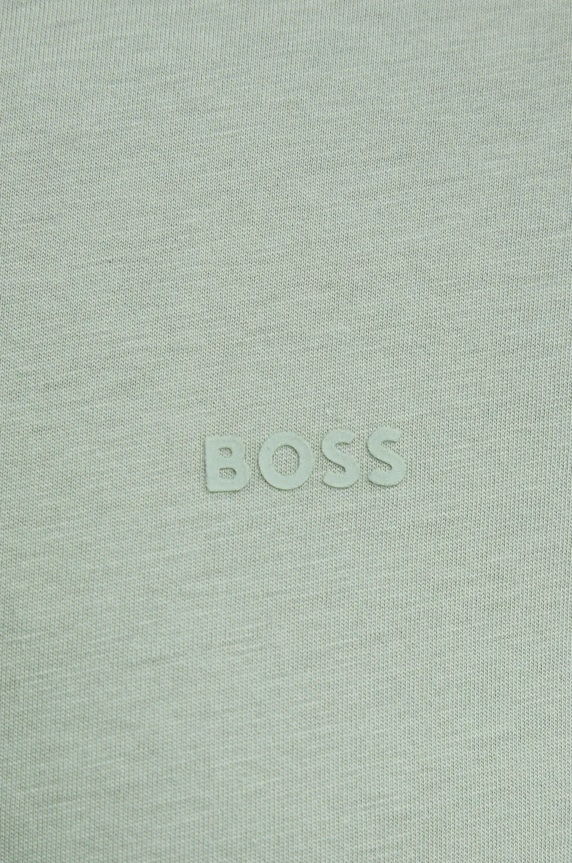 BOSS tricou bărbați din bumbac Thompson 01 50468347 verde