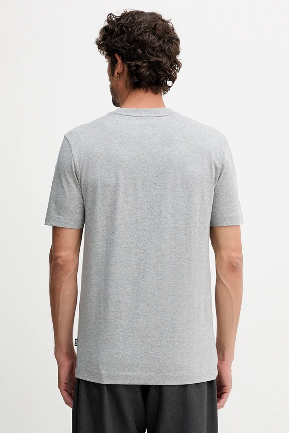 Odzież BOSS T-shirt męski bawełniany Thompson 01 50468347 szary