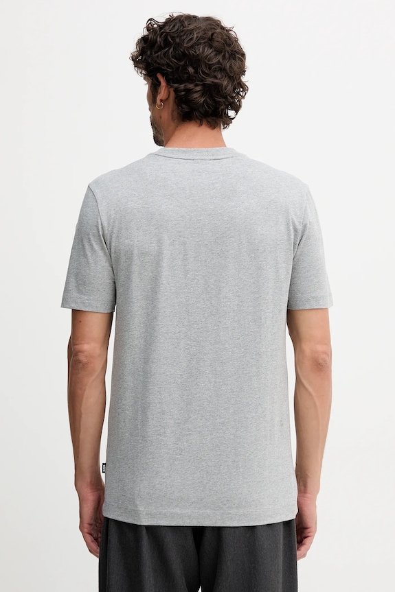 Odzież BOSS T-shirt męski bawełniany Thompson 01 50468347 szary
