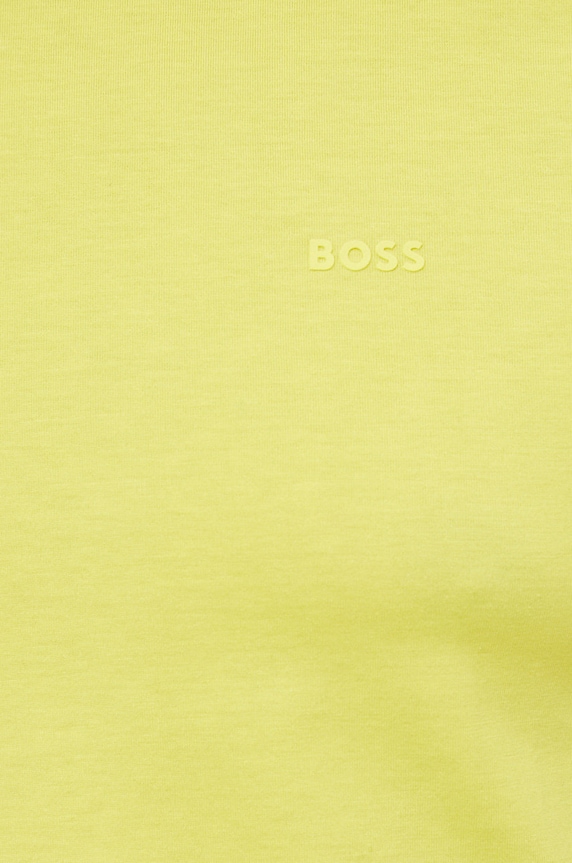 BOSS T-shirt męski bawełniany Thompson 01 50468347 żółty