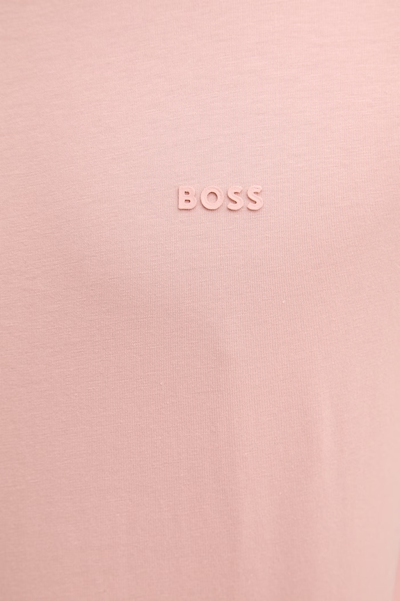 BOSS tričko pánske bavlnené Thompson 01 ružová 50468347
