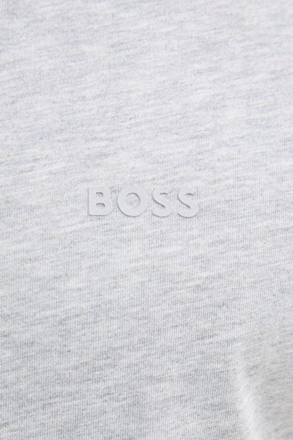 BOSS T-shirt męski bawełniany Thompson 01 50468347 szary