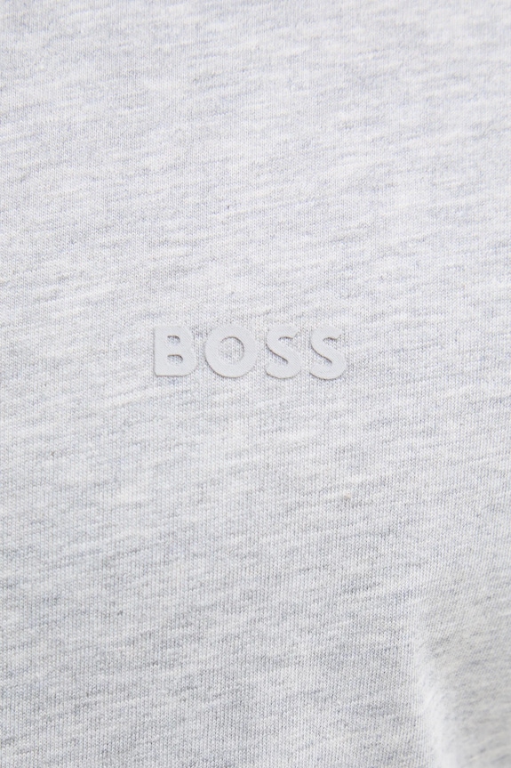 BOSS T-shirt męski bawełniany Thompson 01 50468347 szary
