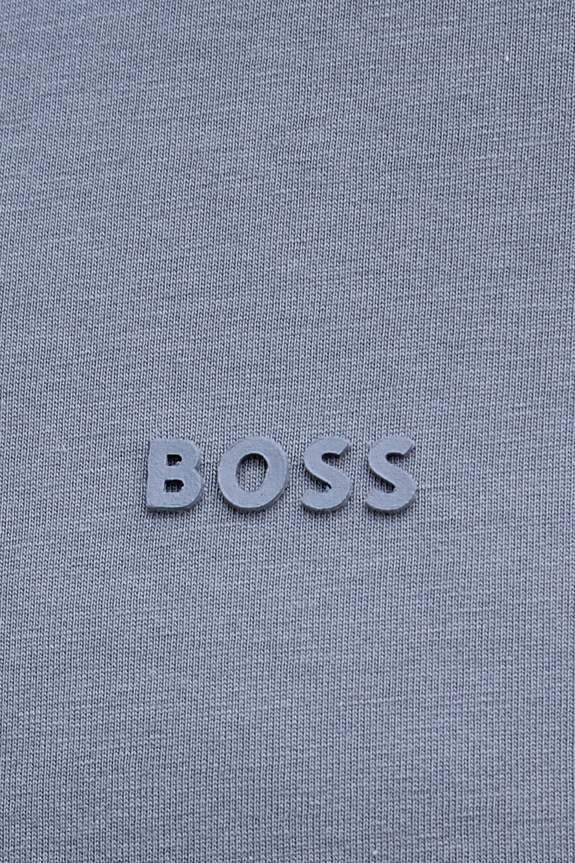 BOSS t-shirt da uomo in cotone Thompson 01 50468347 blu