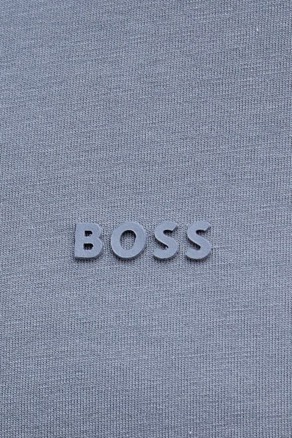 BOSS t-shirt da uomo in cotone Thompson 01 50468347 blu
