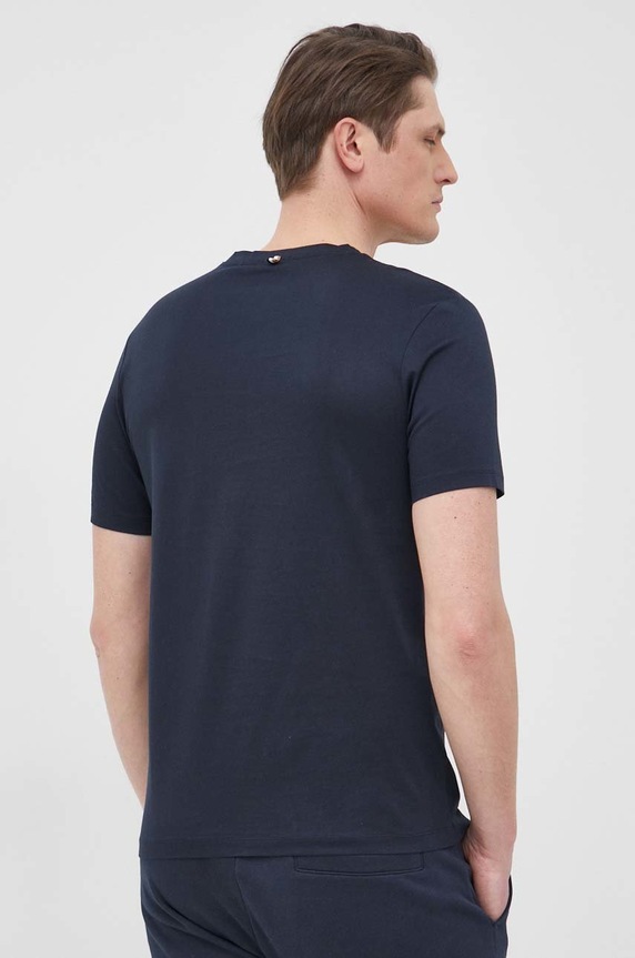 Odzież BOSS t-shirt bawełniany 50468395 granatowy