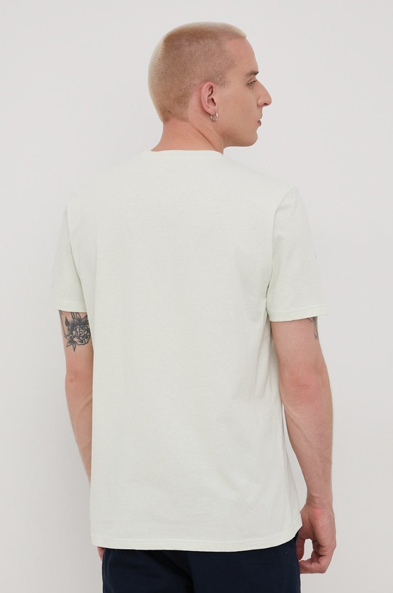 Oblačila Bombažen t-shirt Lee L68JFEUX zelena