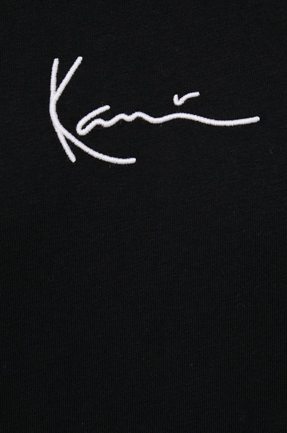 Karl Kani t-shirt bawełniany KKMQ12001BLK czarny