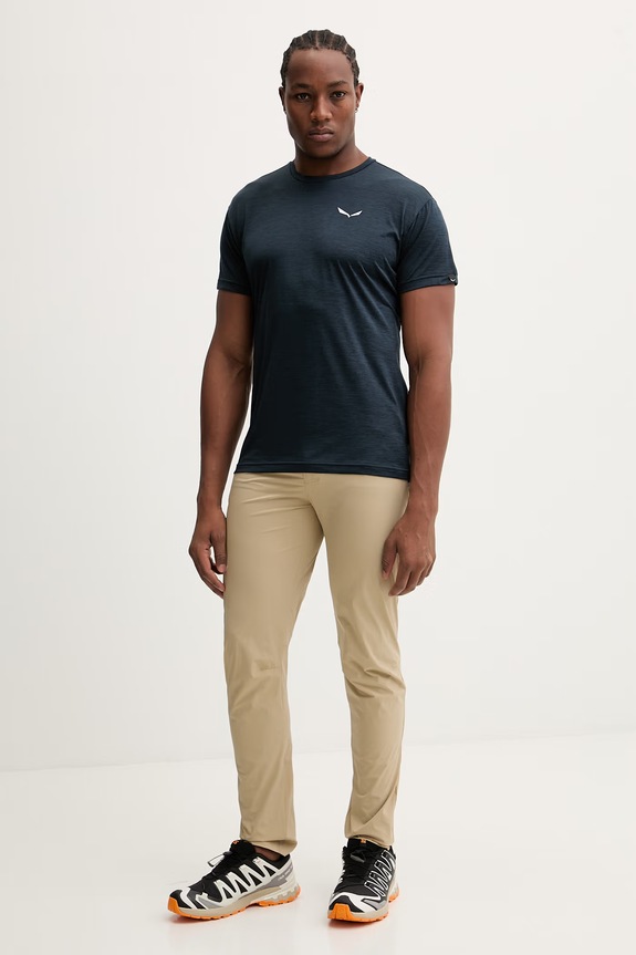 Salewa t-shirt sportowy Puez Melange 00.0000026537 granatowy SS26