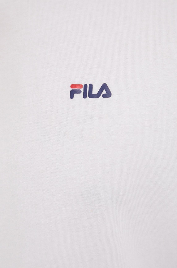 Βαμβακερό μπλουζάκι Fila Brod (2-pack) FAM0083