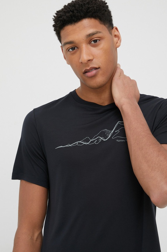 Houdini t-shirt Tree Message regular czarny 231024