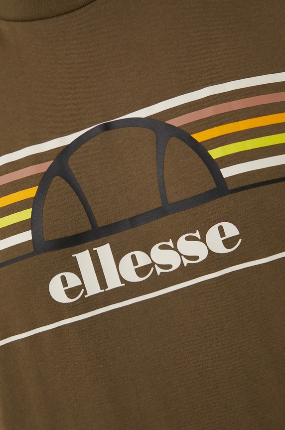 Bavlnené tričko Ellesse SHM13827 zelená