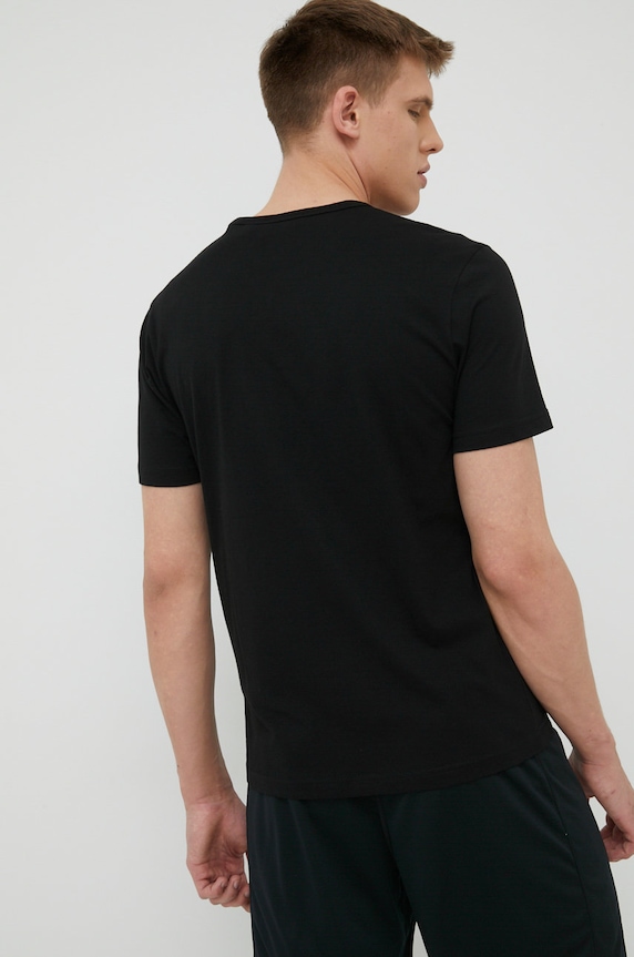Îmbrăcăminte Rossignol tricou din bumbac RLKMY02 negru