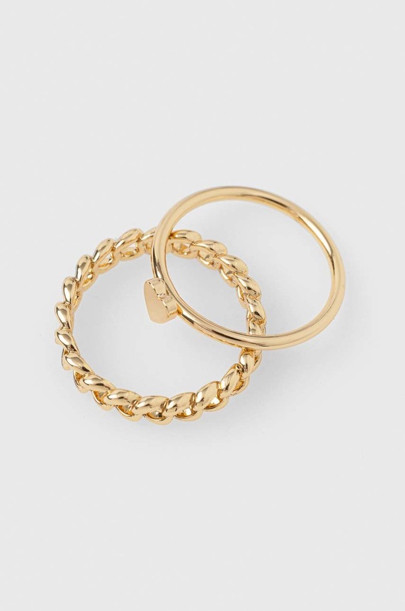 Prstani Aldo 2-pack zlata DEVENNA.710