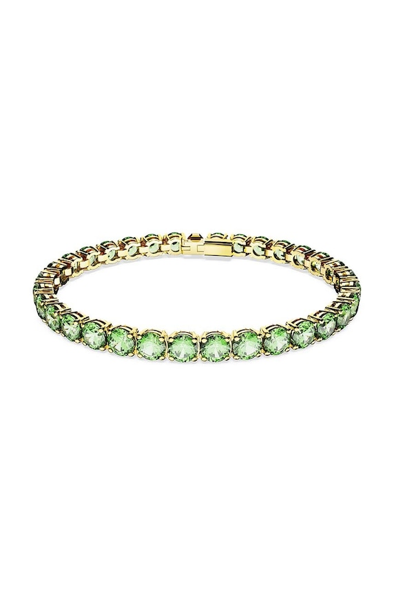 Swarovski bratara MATRIX zirconiu cubic verde 5658849