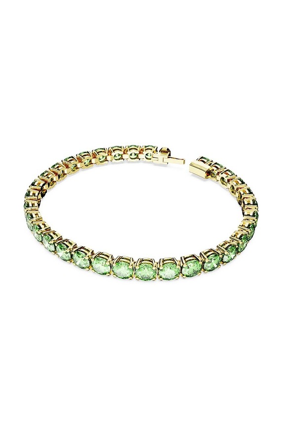 Swarovski bratara MATRIX 5658849 verde SS23