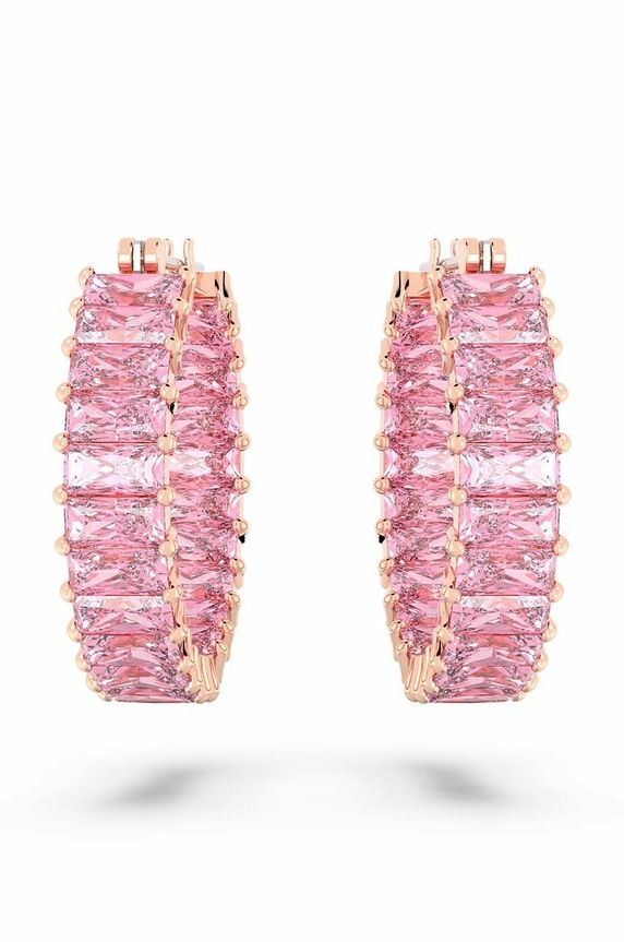 Swarovski kolczyki 5657726 MATRIX 5657726 różowy SS23