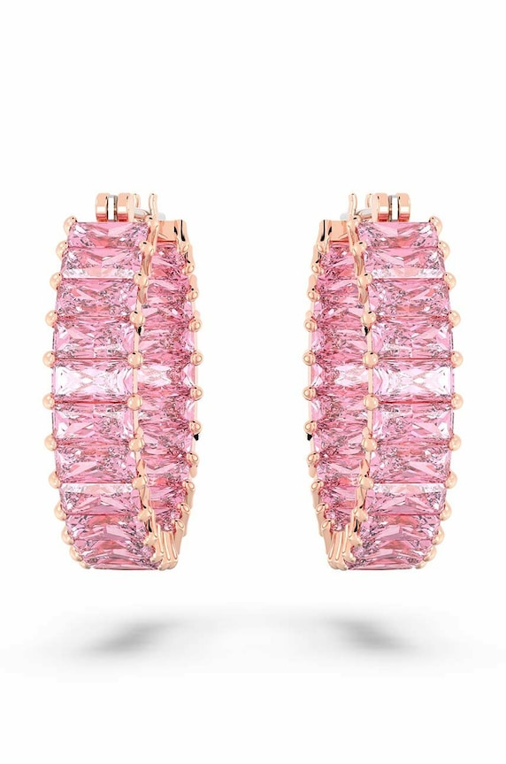Swarovski kolczyki 5657726 MATRIX 5657726 różowy SS23