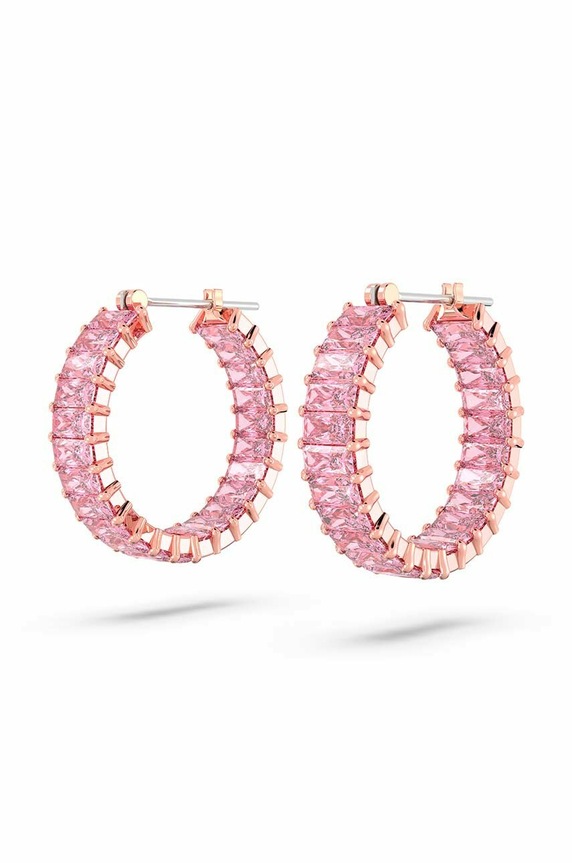Akcesoria Swarovski kolczyki 5657726 MATRIX 5657726 różowy