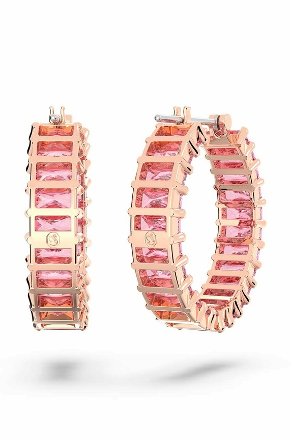 Swarovski kolczyki 5657726 MATRIX różowy 5657726