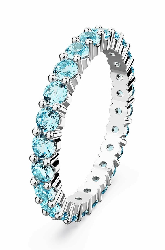Doplnky Prstienok Swarovski 5658669 MATRIX 5658669 modrá