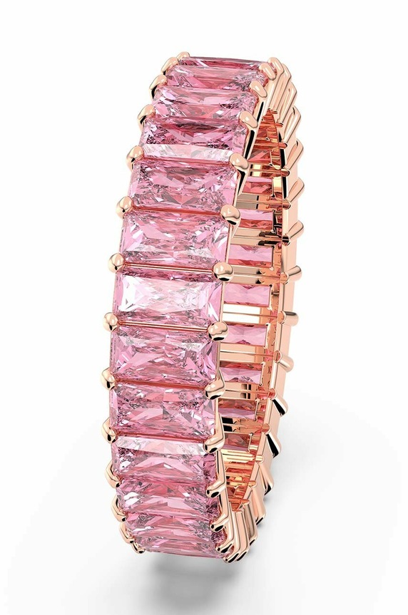 Пръстен Swarovski Matrix 5647589 розов