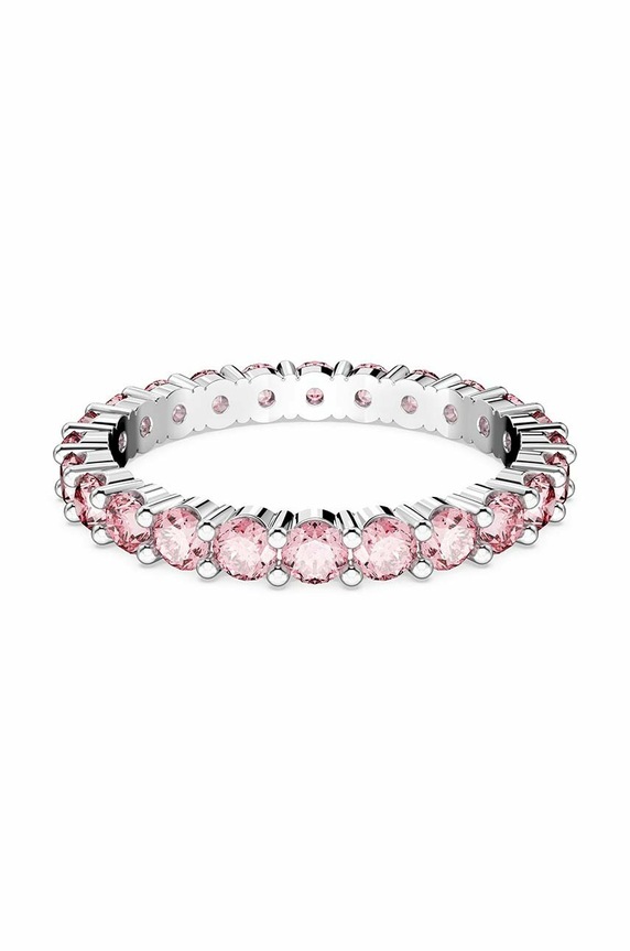 Prsten Swarovski MATRIX cirkonij roza 5658855