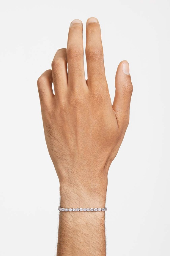 Swarovski bransoletka Matrix srebrny 5648938