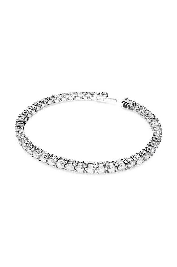 Swarovski bransoletka Matrix 5648938 srebrny