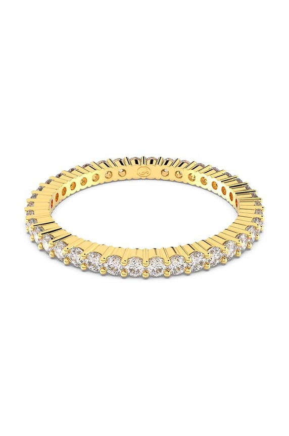 Swarovski pierścionek RE VITTORE cyrkonia złoty 5656296