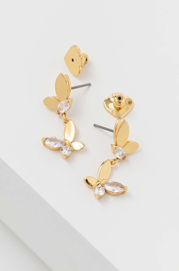 Náušnice Kate Spade K7602.Y55 zlatá AW24