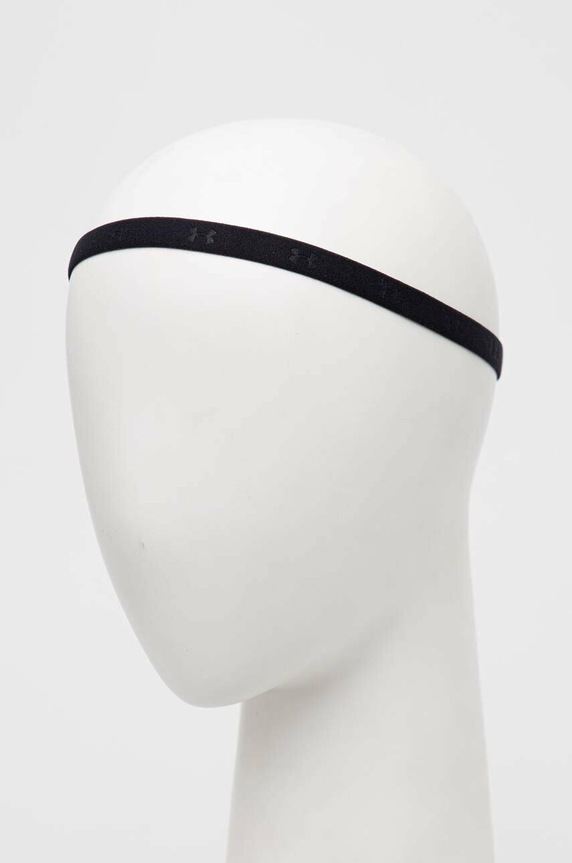 Under Armour opaski na głowę 2-pack 1376723 czarny SS24