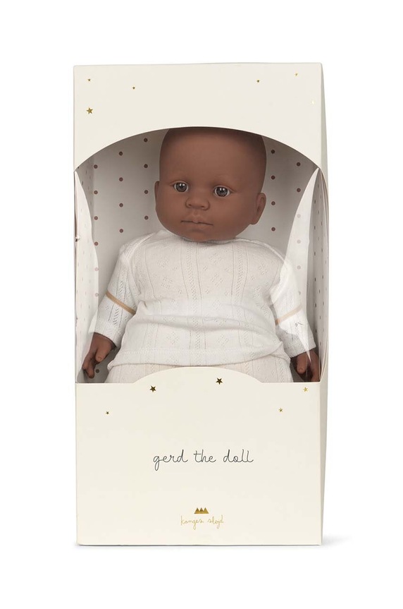 Konges Sløjd lalka dziecięca GERD THE DOLL KS2697 biały
