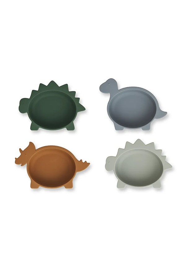 Παιδικό μπολ Liewood 4-pack 4-pack μπλε LW14153