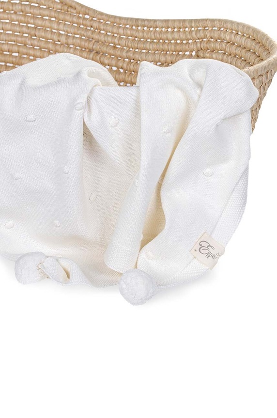 Fiú Effiki baba takaró 70x100 Kocyk.popcorn bézs