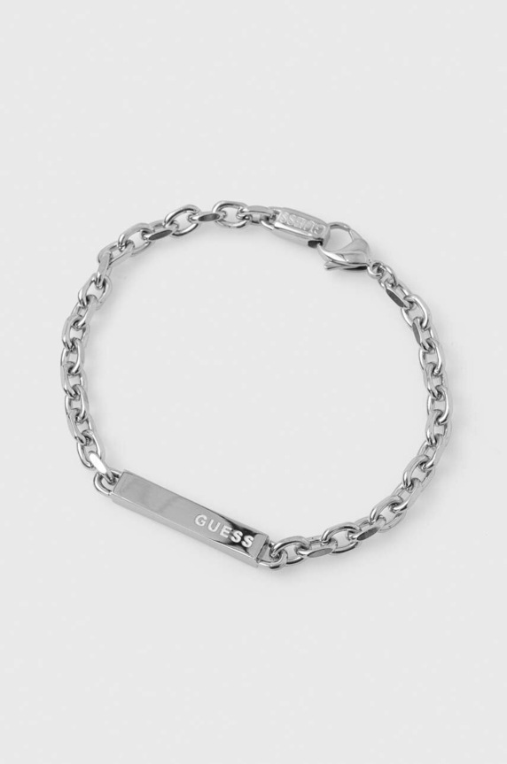 Guess bratara argintiu JUXB03.000JW